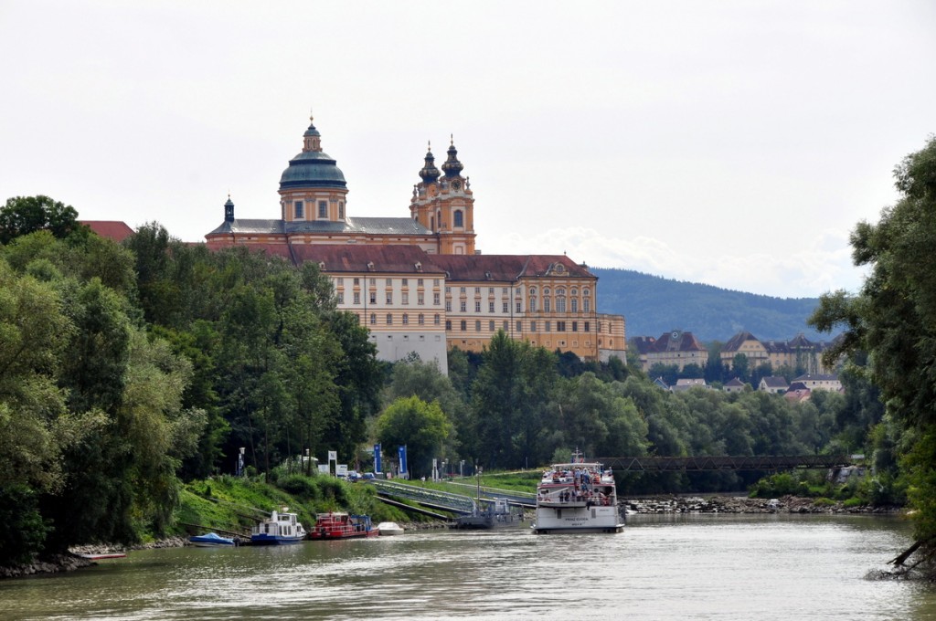 Melk Abbey from the Danube